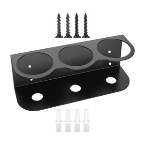 Bothyi - Estante De Almacenamiento Con Soporte Para Botellas De Spray, Estante Para Botellas De Spray Para Garaje, Espacio De Trabajo, Hogar, Tres Agujeros