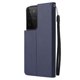 thumbnail image 4 of Funda Cartera para Samsung Galaxy S21 Ultra 5G con Tarjetero, Soporte y Cordón - Protección Azul, 4 of 5