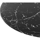 thumbnail image 3 of Mesa Tulip Simil Marmol Negro 100cm - Base Negra, 3 of 3