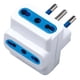 thumbnail image 1 of Triple Enchufe Bipaso 10/16 2500w Protector Macrotel Me-1113, 1 of 2