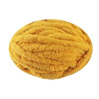 Bothyi - Hilo Grueso Y Grueso De Poliéster Para Manta Tejida, Fabricación De Alfombras, Color Marrón Y Amarillo