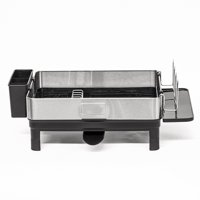 Wakeshome - Escurridor De Platos De Acero Inoxidable Plateado Secaloza De Alta Gama Rack Organizador De Cocina Secador De Utensilios De Cocinna J-674