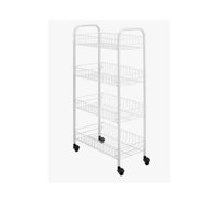 Genérico - Carrito Verdulero Frutero 4 Estantes Con Ruedas De Verduras