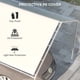 thumbnail image 5 of Toldo Outsunny para cochera, 305 x 118 cm, resistente a los rayos UV y al agua, 5 of 9