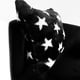 thumbnail image 3 of Cojín Plutus Brands Plutus Stars blanco y negro, 3 of 3