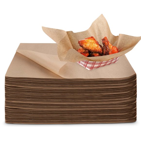 Deli Squares Stock Your Home, 250 unidades, 30 x 30 cm, papel kraft natural