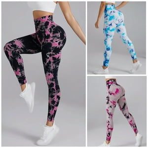 Flix Line - Pack 3 Calzas Deportivas Mujer Push Up Calidad Premium