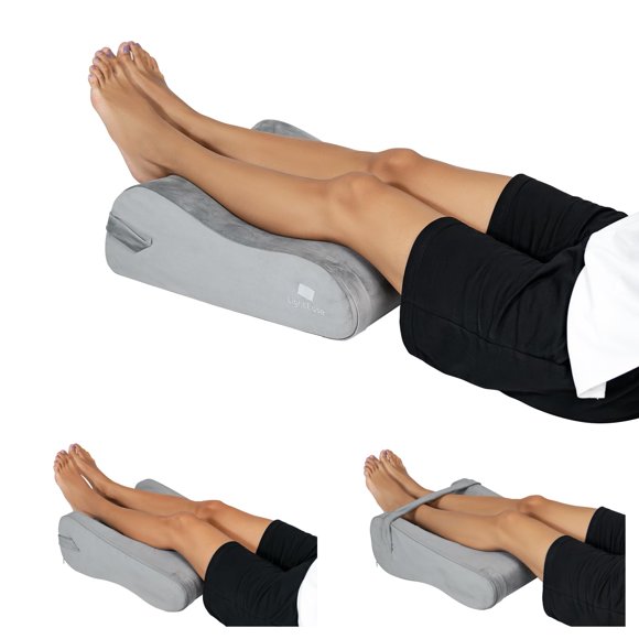 Almohada para piernas LightEase, almohada elevadora de pies con elevación de rodillas