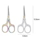 thumbnail image 2 of tijeras pequeñas de precisión vintage para cortar el pelo, barba, bordar, manualidades y uso diario., 2 of 5