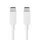 thumbnail image 1 of Cable De Carga Rápida USB-C 100W 5A 1Mt LEVO blanco, 1 of 7