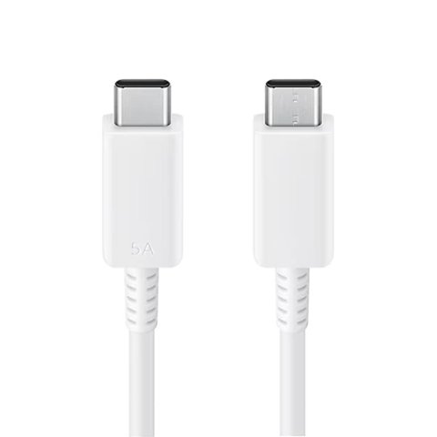 Cable De Carga Rápida Usb-C 100W 5A 1Mt Levo Blanco