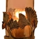 thumbnail image 2 of Portavelas Decozen con marco de cristal y acabado dorado, 2 of 9