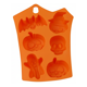 thumbnail image 3 of Pack 3 Molde Silicona Para Queques Tortas Dulces Halloween Naranja, 3 of 5