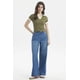 thumbnail image 4 of Polera Mujer Color Cuello Polo Verde Militar Claro, 4 of 4