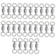 thumbnail image 4 of 25 Uds. Conectores Giratorios De Pesca Con Rodamiento De Bolas, Anillos De Carpa, Anillo Resistente 4, 4 of 5