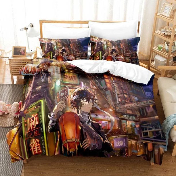 Fashion Wenhao Wild Dog Bedding Sets Duvet Cover Set With Pillowcase Full Bedclothes Bed Linen customizable Bed Sheets