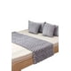 thumbnail image 2 of Juego De Piecera De Cama Mas 2 Cojin Con Fundas Modelo Perla Gris, 2 of 4