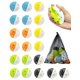 thumbnail image 1 of Bolas de práctica Tarutaru 20 unidades 7 cm para béisbol y sóftbol, 1 of 9
