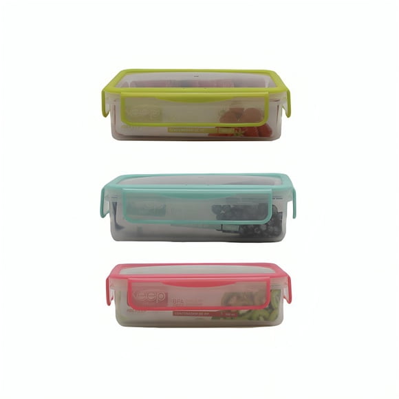 Hermetico Pp 600ml Rectangular