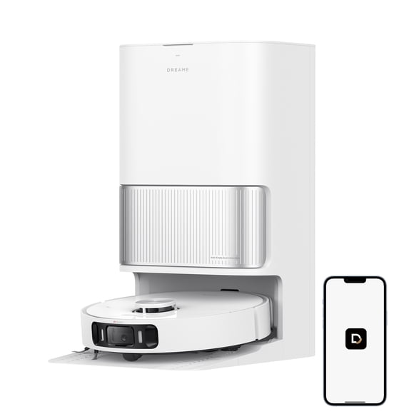 DREAME L40 Ultra AE Aspiradora Robot Base Todo en 1 Vacía el Polvo