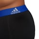 thumbnail image 2 of Calzoncillos tipo bóxer adidas para hombre, paquete de 3, negro/azul/rojo, talla M, 2 of 3