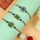thumbnail image 5 of Juego de 3 pulseras Rakhi KSJONE de 33 cm Roli Tika, 5 of 8