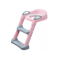 Genérico - Asiento Adaptador De Inodoro Wc Acolchado, Color Rosado