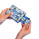 thumbnail image 5 of Tarjeta de carreras Toy Flat 2 Fast Original Speed Card Racer, azul cobalto, 5 of 7