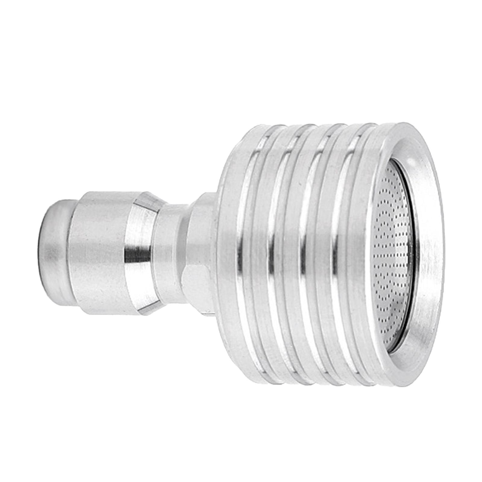 Magideal - Acoplador De Arandela A Presión, Conector Rápido 1/4, Arandelas De Alta Presión, Accesorio De Limpieza De Conexión Rápida, Adaptadores Para Arandela A 05 Mm