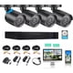 thumbnail image 1 of Kit Cámaras de Seguridad BESIMLI 4CH DVR 5MP 500GB 4 PoE 1080p Visión Nocturna, 1 of 3