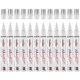 thumbnail image 1 of Marcadores de pintura Overseas 0,9 mm punta fina 12 unidades blanco, 1 of 8