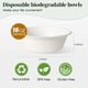thumbnail image 2 of Cuencos de papel EcoliPak 473 ml [paquete de 150] compostables de 16 oz a granel, 2 of 7