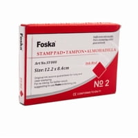 Tampón Rojo N°2 Modelo Sy008 (Red) Foska