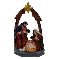 Bothyi - Juego De Figuritas De Pesebre Navideño Espiritual Para Mesa De Recuerdo De Fiesta