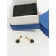 thumbnail image 2 of Aros Seguridad Punto Luz Bola Fuego Chapado Oro negro, 2 of 4