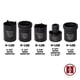 thumbnail image 3 of Kit de herramientas Powerbuilt con forma de husillo y tuerca, 5 piezas, con funda de almacenamiento, 3 of 6