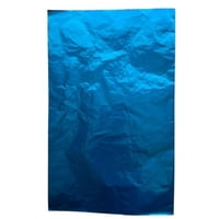 Genérico - Pack 5 Pliego Papel Aluminio Azul 43X58Cm