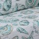 thumbnail image 4 of Funda de sofá de dos plazas Benzara BM307081 acolchada con forma de concha marina, 262 cm, 4 of 5