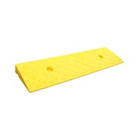 Ioensy - Rampa De Acera Ligera Para Entrada De Vehículos, Para Cortacéspedes De Motocicletas Y Vehículos Recreativos, Altura De 3 Cm, Color Amarillo
