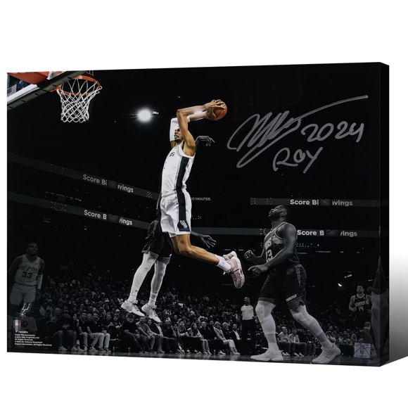 Arte de Pared MENKARWHY Póster Firmado de Victor Wembanyama