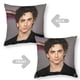 thumbnail image 2 of Timothée Chalamet Fundas de almohada de terciopelo con tema, regalos de funda de almohada, decoración para el hogar, cojín de lanzar, regalo de cumpleaños para fans y parejas.50*50cm., 2 of 6
