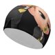thumbnail image 1 of Jefe en pañales: Niña blanca Gorro de Natación de Licra, Gorro de Baño de Tela Cómoda, Gorro Elástico Antideslizante para Hombres, Mujeres y Niños, 1 of 6