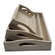 thumbnail image 3 of Set 3 Bandejas Decorativa Multiuso Madera Cocina Sofa Regalos, 3 of 8