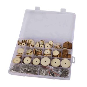 Magideal - Articulaciones Artesanales Articulaciones Artesanales De Muñecas 6 Mm, 8 Mm, 10 Mm, 12 Mm, 14 Mm, 16 Mm Conector Hecho A Mano Artesanía Fabricación De 100 Piezas