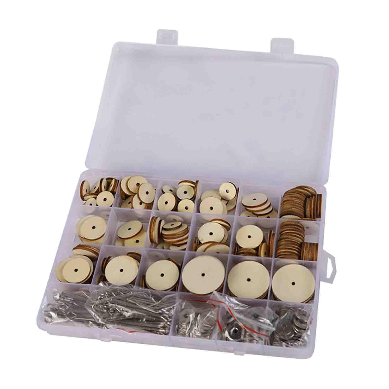 Magideal - Articulaciones Artesanales Articulaciones Artesanales De Muñecas 6 Mm, 8 Mm, 10 Mm, 12 Mm, 14 Mm, 16 Mm Conector Hecho A Mano Artesanía Fabricación De 100 Piezas