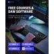 thumbnail image 5 of Controlador de teclado MIDI Donner DMK 25 Pro de 25 teclas USB-C, 5 of 9