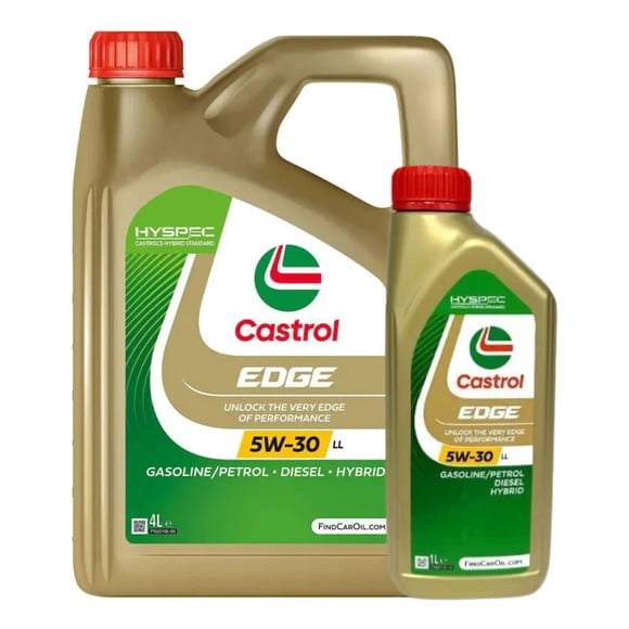 Aceite para motor Castrol sintético 5W-30 para auto/camioneta de 1 unidad x 5L