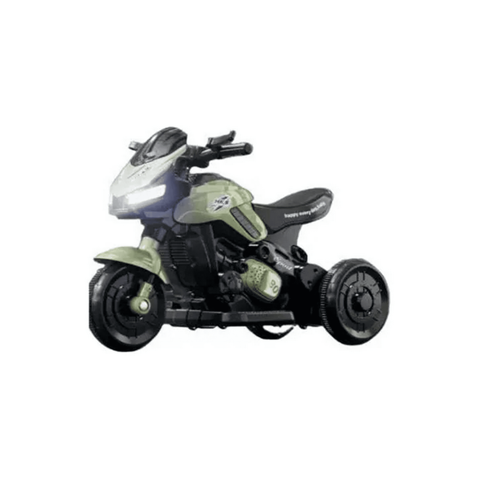 Genérico - Moto Cochecito Juguete Niños Color Verde