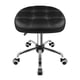thumbnail image 1 of Taburete FURWOO ovalado con ruedas regulable en altura, color negro, 1 of 7