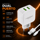 thumbnail image 4 of Cargador Rápido Motomo MO-006 con Cable Micro USB Blanco, 4 of 5